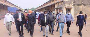 खाद्य सचिव ने भारतीय खाद्य निगम के गोदाम का लिया जायजा